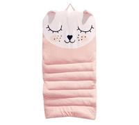 HOME DECO KIDS TX6008 - Alfombra de Siesta de Gato, poliéster, Rosa, 60 x 125 x 3 cm