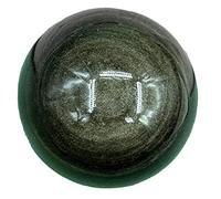 Home Decoration Fengshui Ornaments Crystal Ball Black Obsidian Crystal Ornaments with Stand Divination Crystal Ball Lucky Transmission Office,obsidian-6cm