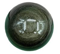 Home Decoration Fengshui Ornaments Crystal Ball Black Obsidian Crystal Ornaments with Stand Divination Crystal Ball Lucky Transmission Office,obsidian-9cm