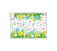 Home Decoration with PVC Flower Wall Sticker, Easy to Install in Various Room Setting