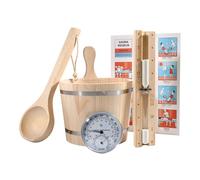 Home Deluxe Accesorios de madera para sauna SAVA - Nature | Accesorios de alta calidad para sauna y wellness