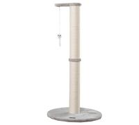 HOME DELUXE - Árbol rascador Neva - Color: Gris, Dimensiones: 101 x 49 x 49 cm, Material: poliéster, sisal, Estructura: MDF I árbol rascador para Gatos Poste rascador