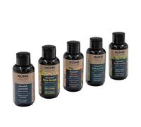 Home Deluxe - Juego de 5 aromas para sauna ZEN - Mango, Citro Naranja, Lavanda, Madera de cedro, Eucalipto y mentol, cada uno de 50 ml I Infusión de sauna