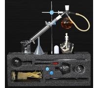 Home Destilador,Aparato De Destilación De Aceite Esenciales De Alcohol De 100 Ml,Equipo De Experimento Químico,Kit De Cristalería De Laboratorio,Juego De 12 Piezas Para Hacer Tu Propio Aceite