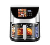 Home Electric Fryer Multi Functional Intelligent Stainless Steel Visual Air Fryer Large Capacity(G)