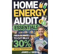 Home Energy Audit Essentials: Find and Fix Waste to Cut Bills 30% Without Renovations (The Sustainable Home Energy Series)