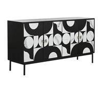Home ESPRIT Aparador Metal Abeto 160 x 40 x 80 cm