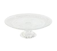 Home ESPRIT Bandeja de Aperitivos Transparente Cristal 23 x 23 x 8 cm