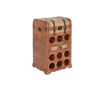 Home ESPRIT Botellero Marrón Álamo 40 x 35,5 x 71 cm