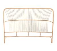 Home ESPRIT Cabecero de Cama Marrón Natural Marrón Claro Bambú 160 x 3 x 115 cm