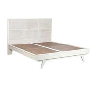 Home ESPRIT Cama Blanco 167 x 212 x 120 cm