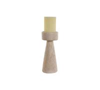 Home ESPRIT Candelabro Beige Resina Mármol 10 x 10 x 25 cm