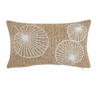 Home ESPRIT Cojín Blanco Natural 50 x 15 x 30 cm - Marca EAN: 8424002102173