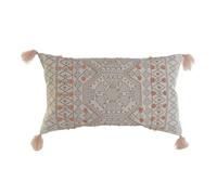 Home ESPRIT Cojín Crema Rosa Claro 50 x 15 x 30 cm