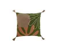 Home ESPRIT Cojín Verde Boho 45 x 5 x 45 cm - Marca EAN: 8424002101602