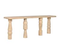 Home ESPRIT Consola Amarillo Madera de Mango 216 x 40 x 77 cm