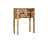 Home ESPRIT Consola Negro Abeto Madera MDF 64 x 26 x 83 cm