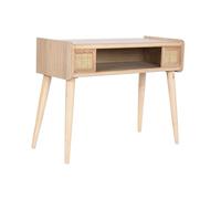 Home ESPRIT Consola Ratán Madera de Paulonia 80 x 35 x 63 cm
