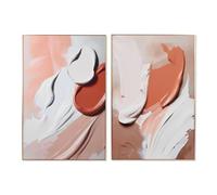 Home ESPRIT Cuadro Abstracto Moderno 80 x 3 x 120 cm (2 Unidades) S3055689 - EAN: 8424002118761