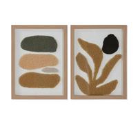 Home ESPRIT Cuadro Abstracto Urbano 30 x 2,5 x 40 cm (2 Unidades) S3055612 - EAN: 8424002117788