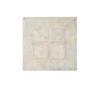 Home ESPRIT Decoración de Pared Blanco Dorado Moderno Decapé 120 x 3,5 x 120 cm