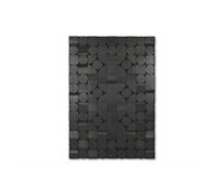 Home ESPRIT Decoración de Pared Negro Abstracto Moderno 81 x 3,8 x 117 cm