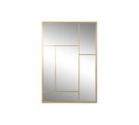 Home ESPRIT Espejo de Pared Dorado 60 x 2 x 90 cm