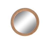 Home ESPRIT Espejo de Pared Marrón Claro Natural Urbano 72 x 7 x 72 cm