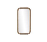 Home ESPRIT Espejo de Pared Natural Cuerda Madera MDF Bali 60 x 4 x 120 cm