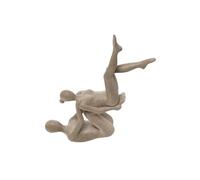 Home ESPRIT Figura Decorativa Beige Yoga 20 x 10 x 50 cm
