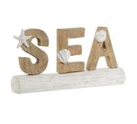 Home ESPRIT Figura Decorativa Blanco Natural Mediterráneo 47 x 8 x 24,5 cm