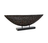 Home ESPRIT Figura Decorativa Marrón Negro Colonial 66 x 8 x 23 cm
