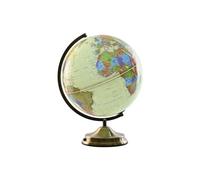 Home ESPRIT Globo Terraqueo Beige Dorado Urbano 33 x 32 x 42 cm