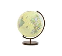 Home ESPRIT Globo Terraqueo Marrón Urbano 26 x 25 x 34 cm