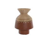 Home ESPRIT Jarrón Natural Terracota 24 x 24 x 35 cm