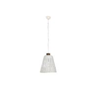 Home ESPRIT Lámpara de Techo Blanco Bambú Madera de Mango 50 W 48 x 48 x 57 cm