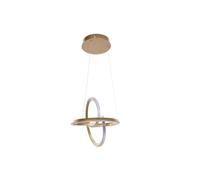 Home ESPRIT Lámpara de Techo Blanco Dorado Silicona Aluminio 55 W 40 x 40 x 42 cm
