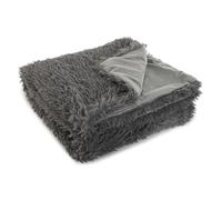 Home ESPRIT Manta Gris 130 x 170 cm