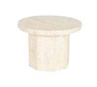 Mesita Auxiliar Home ESPRIT Beige Magnesio 60 x 60 x 41,9 cm