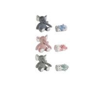 Home ESPRIT Set de Regalo para Bebé Azul Verde Rosa Poliéster (3 Unidades) S3057025 - EAN: 8424002133054