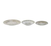 Set de Vajilla Home ESPRIT Azul Beige Porcelana 18 Piezas 27 x 27 x 2 cm