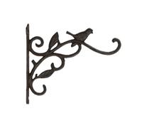 Home ESPRIT Soporte de Pared para Colgar Macetas Hierro 22,5 x 3,5 x 19 cm
