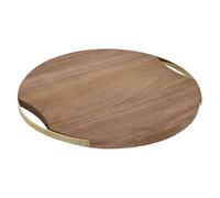 Fíjalo Tabla cortar acacia metal 32,3x31,3x1,4 natural.