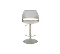 Home ESPRIT Taburete Beige Gris Natural 50,5 x 50,5 x 90,5 cm