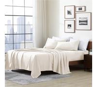 Home Essentials - Juego de sábanas de Microfibra cepillada de Doble Microfibra Ultra Suave, hipoalergénica, Resistente a Las Arrugas, Doble