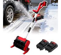 Home Essentials, Pala quitanieves inalámbrica, quitanieves eléctrica de 24 V con Ancho de Limpieza de 30 cm, diseño ergonómico y Ligero para Personas