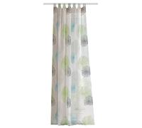 Home Fashion Bufanda de Correas, Verde, 225 x 140