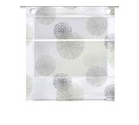 Home Fashion MAGNETROLLO BUSOPTIK Rawlins, Gris Piedra, 130 X 45 CM