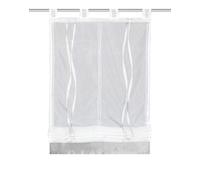 Home Fashion Scherli YLVI-Estor con Efecto Espejo, Color Amarillo, Plata, 150 x 80 cm