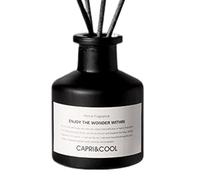 Home Fragrance Diffuser - 50 ml Aromatherapy Stick Scent, Decorative Glass Container with 4 Reeds, Natural Air Freshener Enhancing Ambience | Versatile Home Accessory, Bathroom